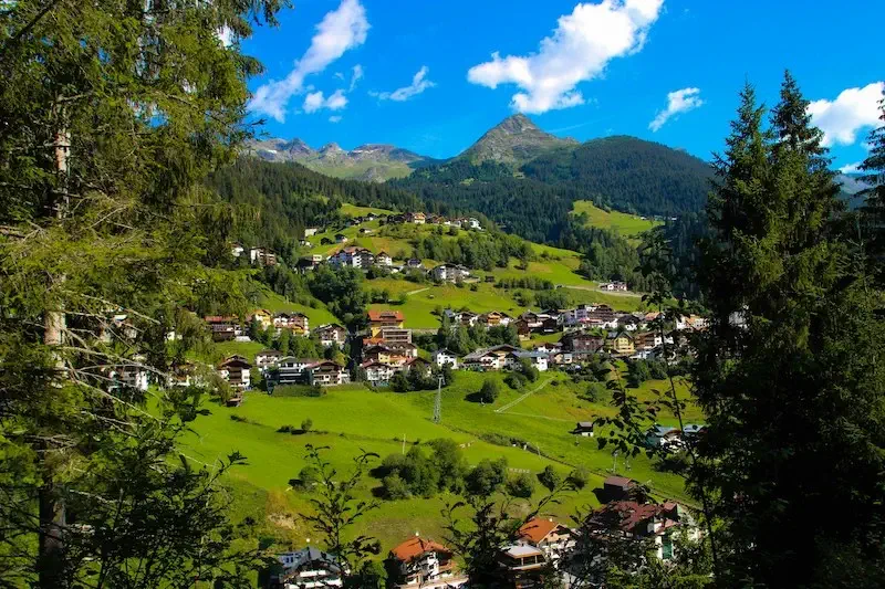 Countryside village in Austria