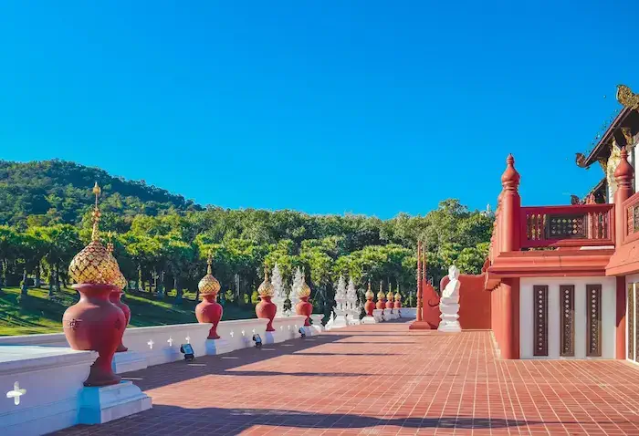 Historic temple in Chiang Mai, Thailand