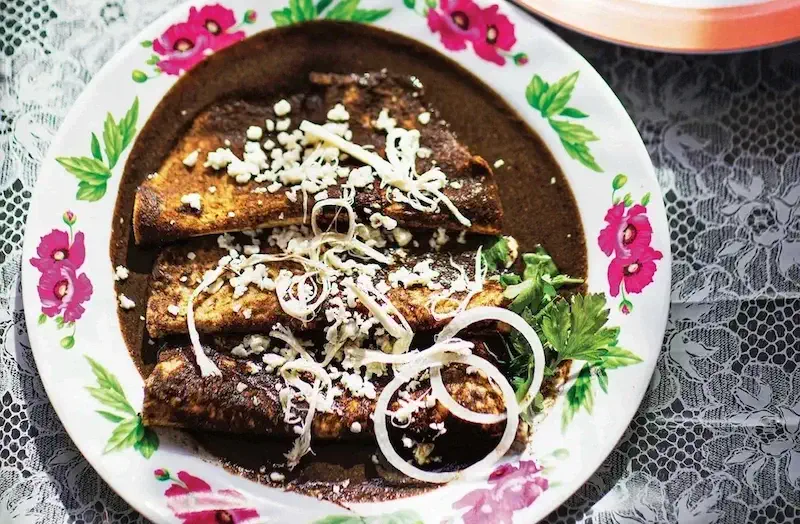 Mole negro in Oaxaca, Mexico