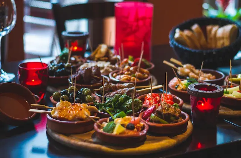 Spanish tapas in Seville